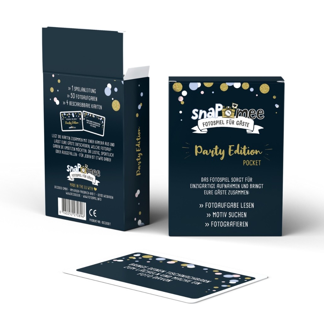 Kartenbox Party Pocket